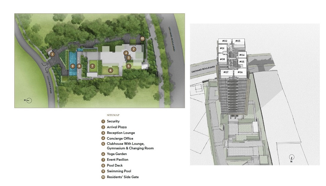 Cuscaden Reserve Site Plan